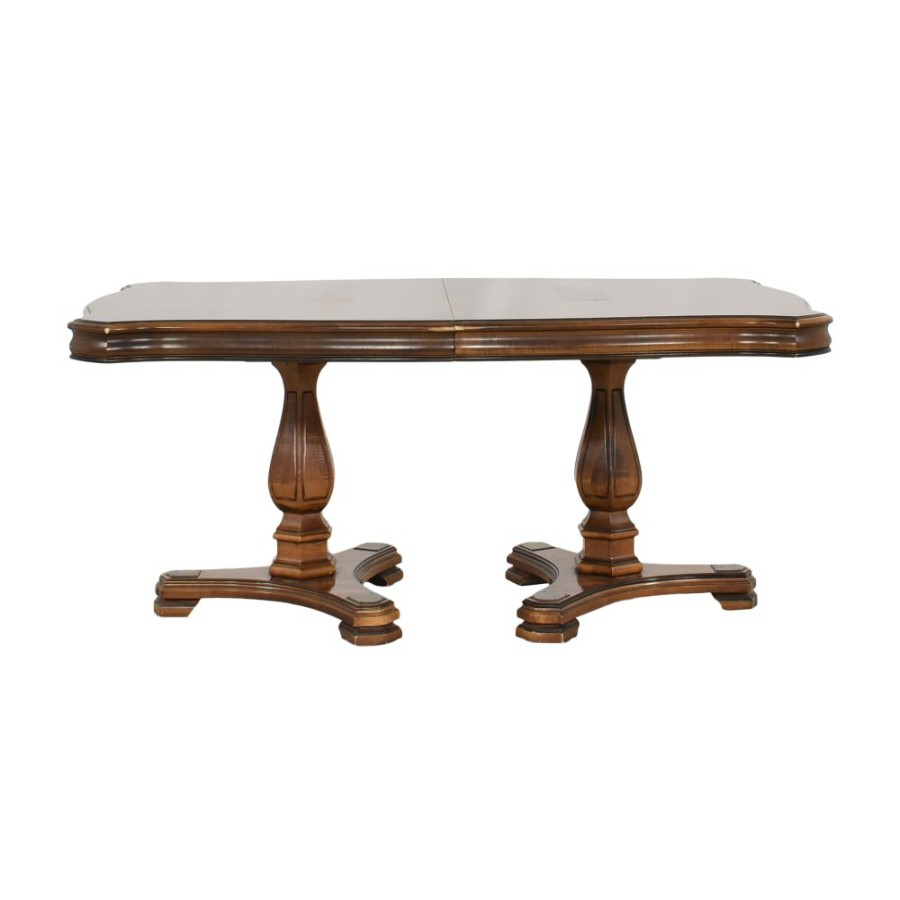 Tables Bernhardt  | Bernhardt Double Pedestal Dining Table