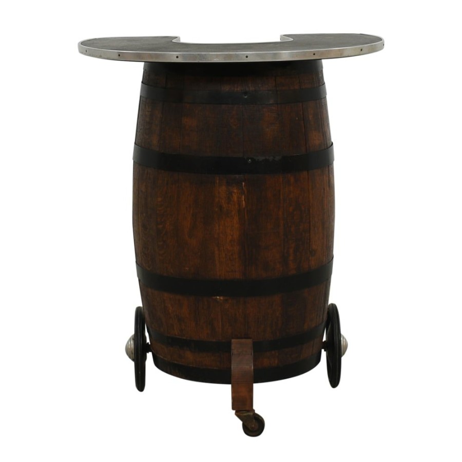 Tables Unknown  | Rustic Barrell Bar Table