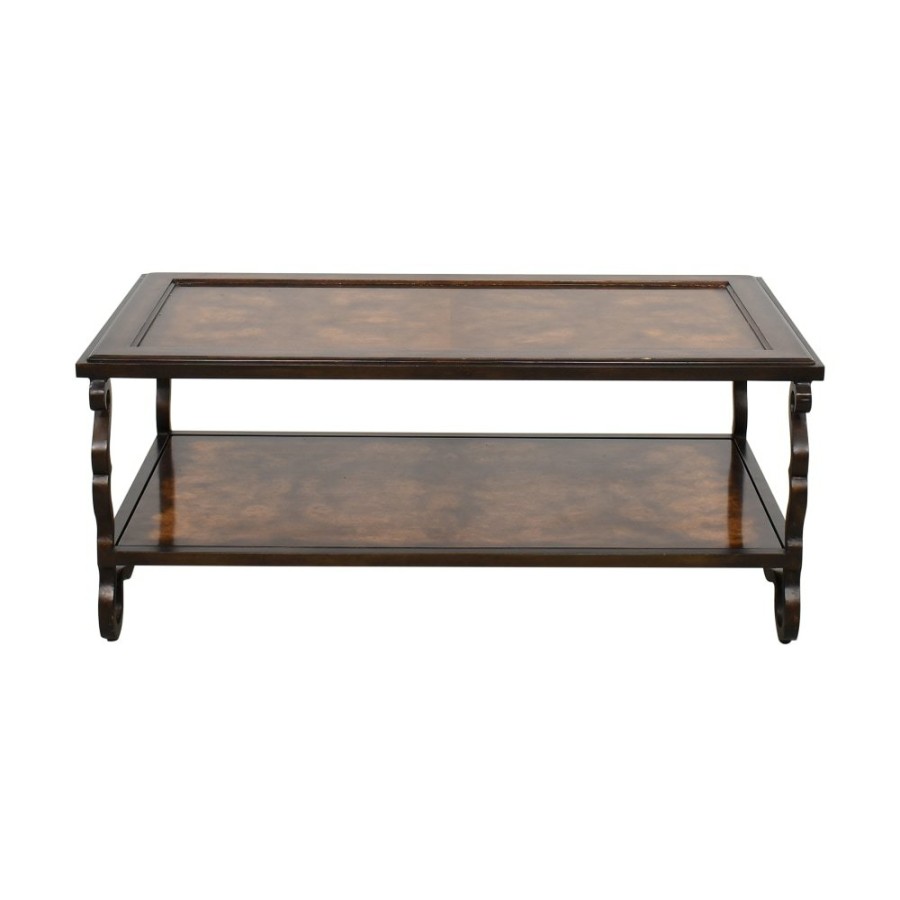 Tables Baker Furniture  | Baker Furniture Spanish-Style Two Tier Coffee Table