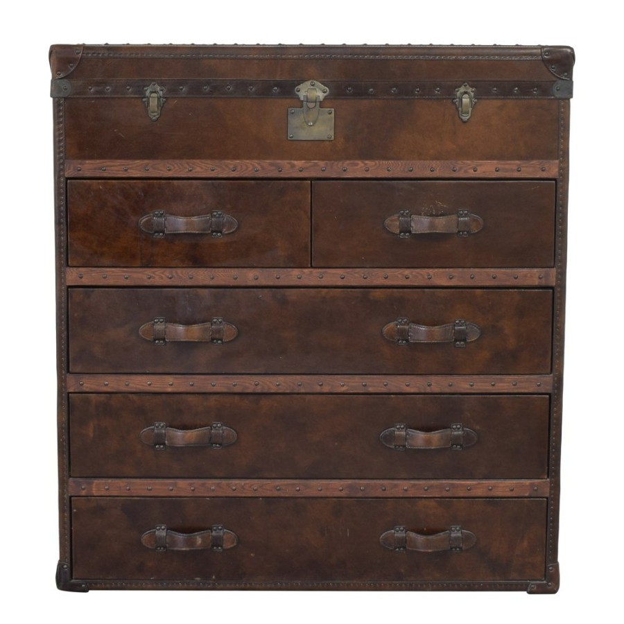 Storage Restoration Hardware  | Restoration Hardware Mayfair Steamer Trunk Chest