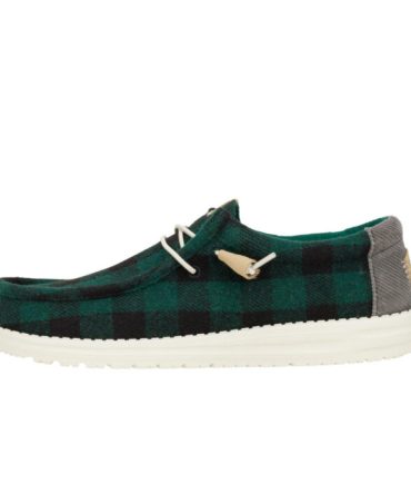 Wally Buffalo Plaid – Hunter Green