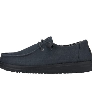 Wendy Stretch Canvas – Black/Black