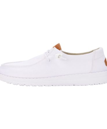 Wendy Stretch Canvas – White