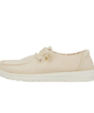 Wendy Stretch Canvas – Off White