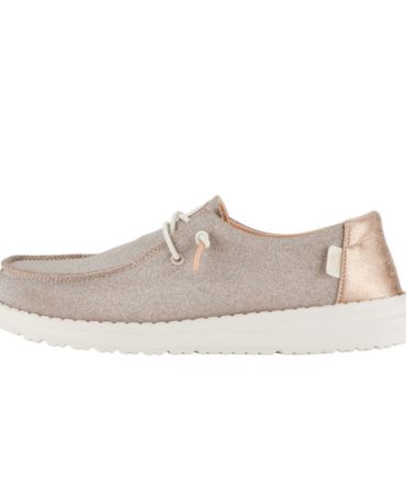 Wendy Metallic Sparkle – Rose Gold