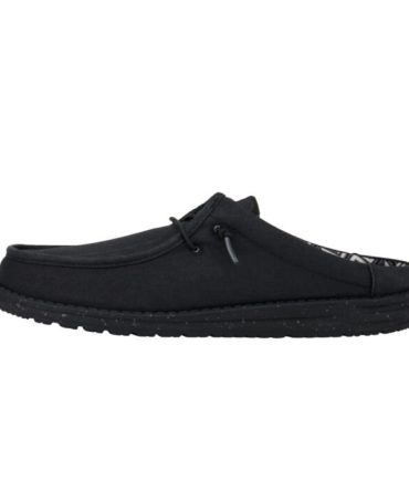 Wally Slip Stretch Canvas – Black/Black