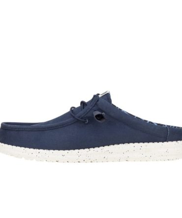 Wally Slip Stretch Canvas – Navy