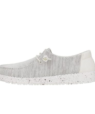 Wendy Stretch Sox Wide – Stone White