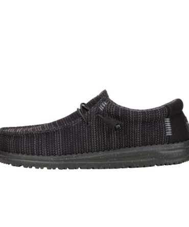 Wally Stretch Sox – Black/Black