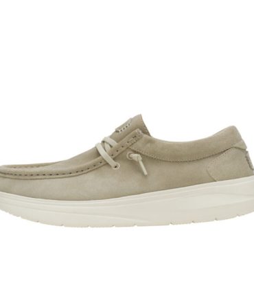 Wally Comf Suede – Stone Grey/Silver Birch