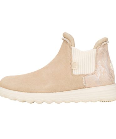 Branson Womens Suede Novelty – Sand/Snake