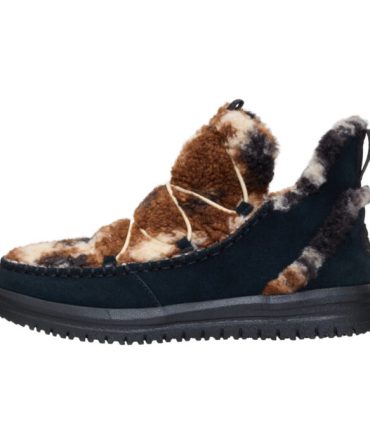 Camden Suede Cozy – Black Multi/Black