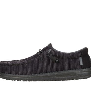 Wally Stretch Sox Wide – Black