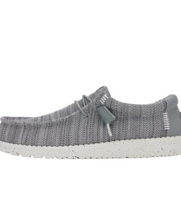 Wally Stretch Sox Wide – Grey