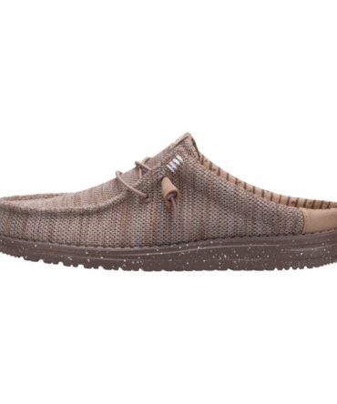 Wally Slip Stretch Sox – Deep Taupe/Chanterelle Tan