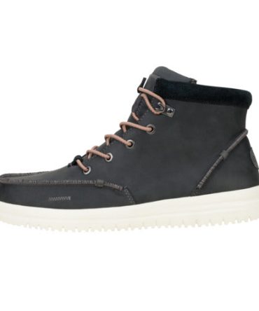 Bradley Nubuck Boot – Black Oyster