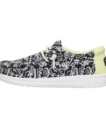 Wally Youth Space Glow – Black/White