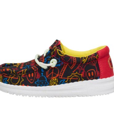 Wally Toddler Space Glow – Black/Red