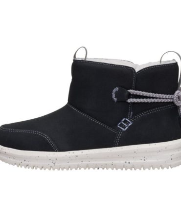 Camden Bow Boot Youth Cozy – Black