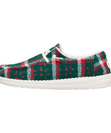 Wendy Confetti Plaid Cozy – Red/Green/Multi