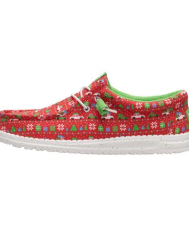 Wally Holiday Sweater – Red/Green/Multi