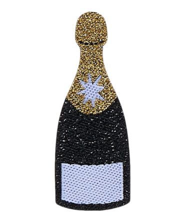 Champagne Bottle Patch – Champagne Multi