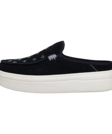 Austin Lift Suede Stud – Black