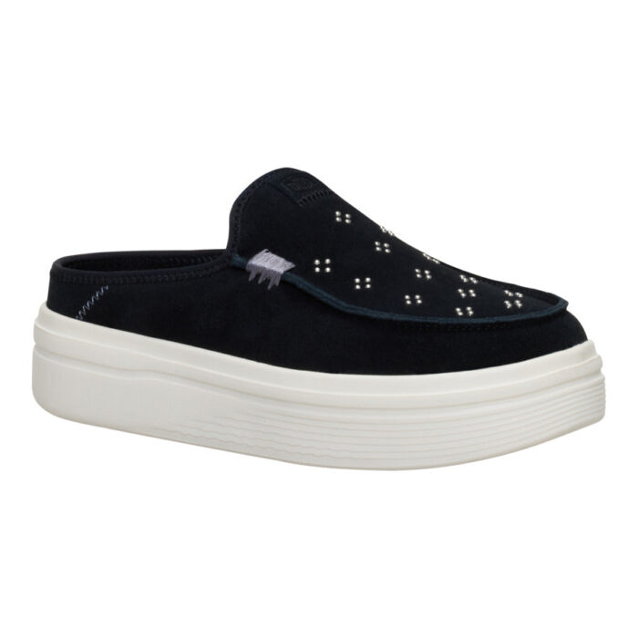 Austin Lift Suede Stud – Black - Image 9