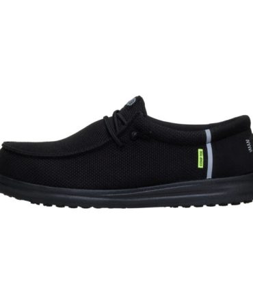 Wally Work Comp Toe Wide – Black/Black