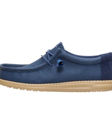 Wally Waxed Casual – Navy