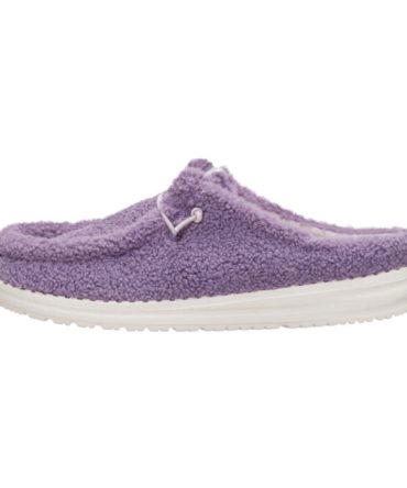 Wendy Slip Sherpa – Purple Ash