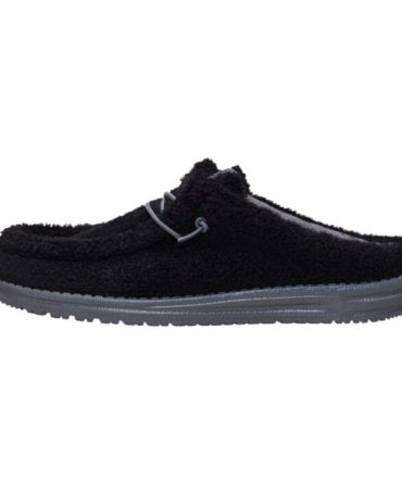 Wally Slip Sherpa – Black