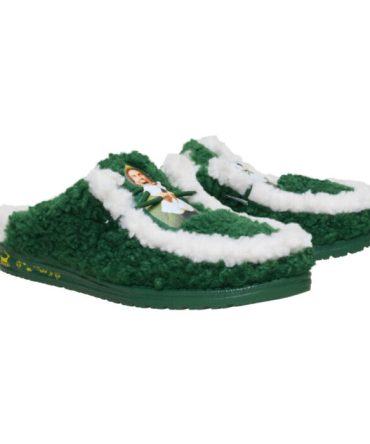 Wally Slipper Buddy The Elf – Pine Green/Winter Green