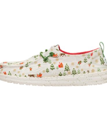 Wendy Retro Christmas – Egret/Multi