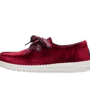 Wendy Holiday Bow – Burgundy