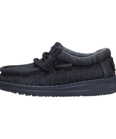 Wally Toddler Stretch Jersey – Black