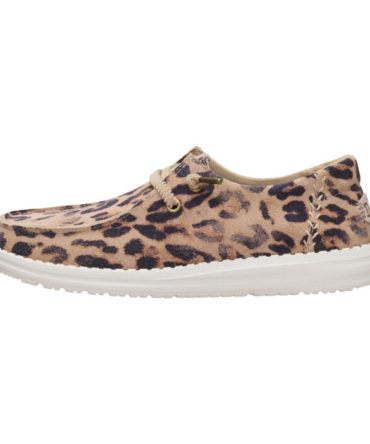 Wendy Craft Suede – Taupe Leopard