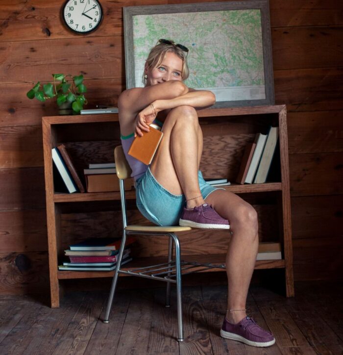 Wendy Stretch Sox – Burgundy - Image 8