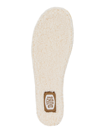 Faux Shearling Insoles – Cream
