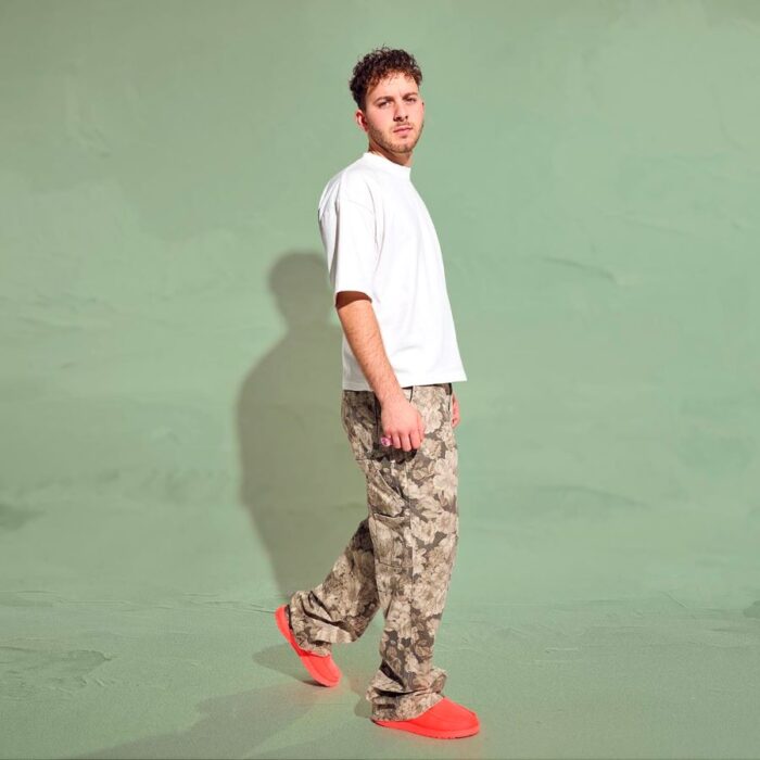 Wally Funk Mono – Fiery Coral - Image 2